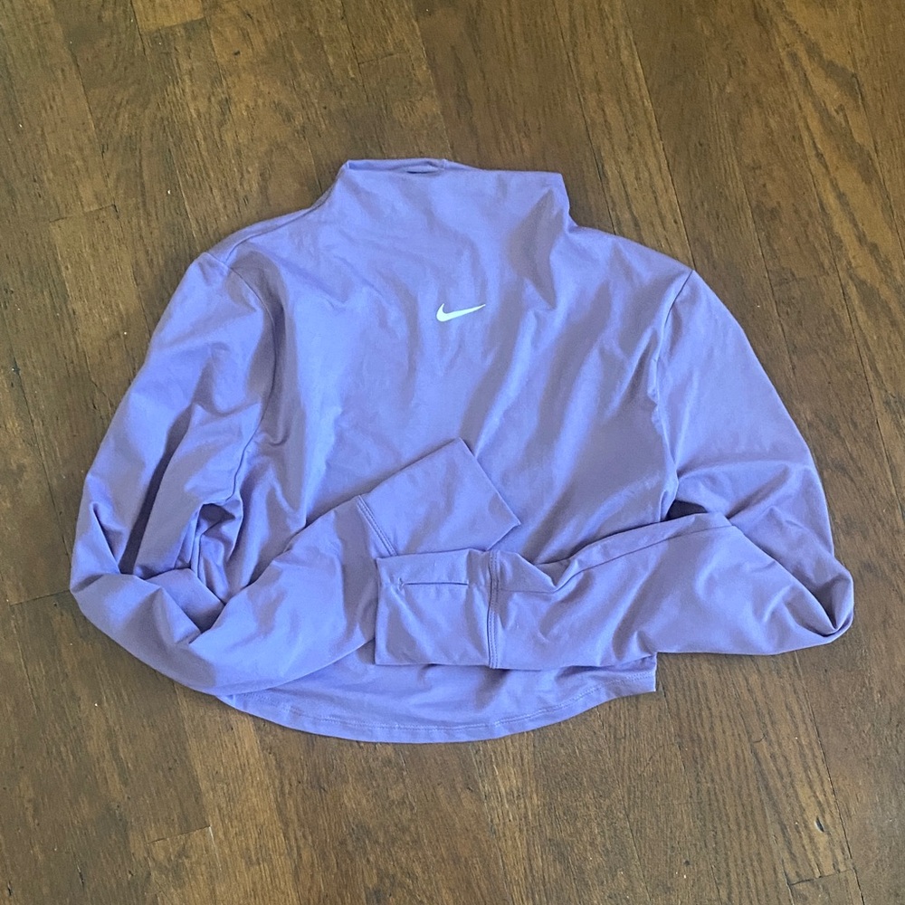 Nike Purple Long Sleeve Tee